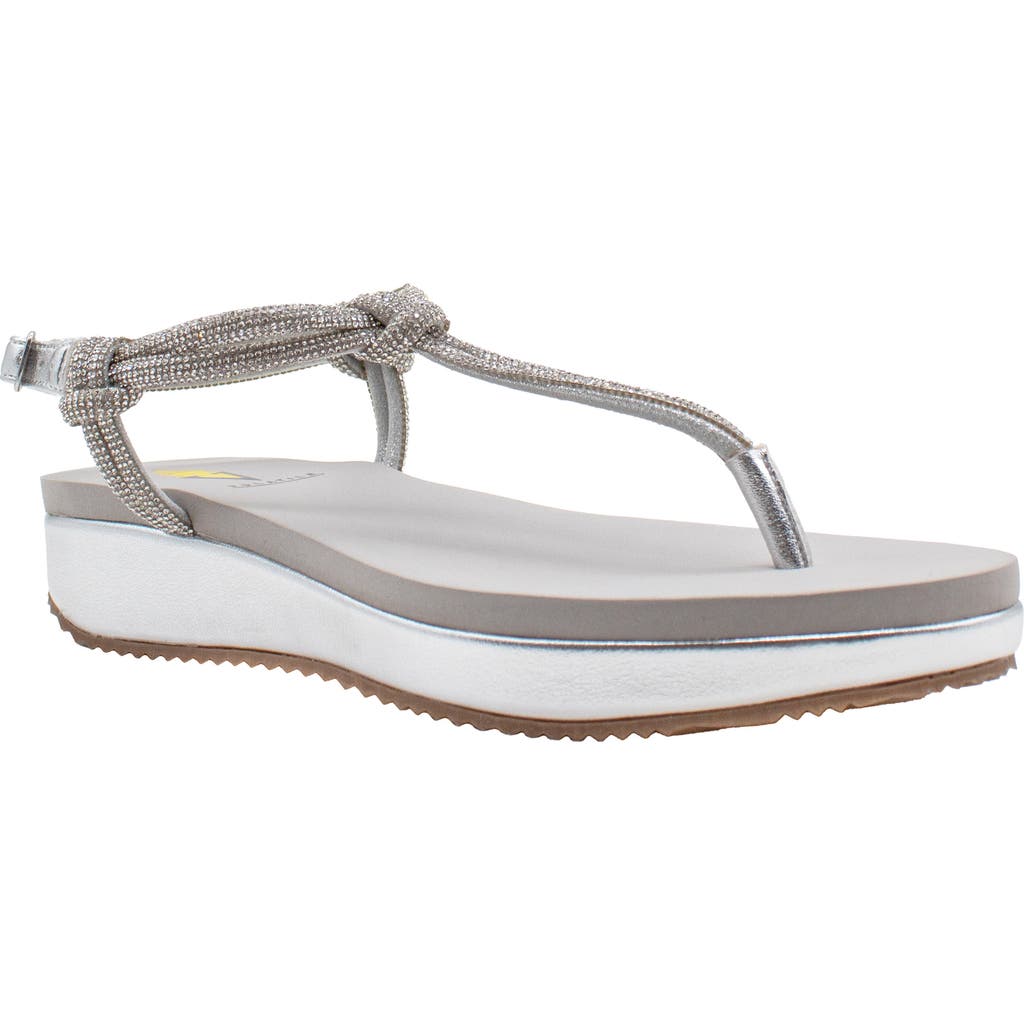 Volatile Calypso T-Strap Sandal in Silver  product