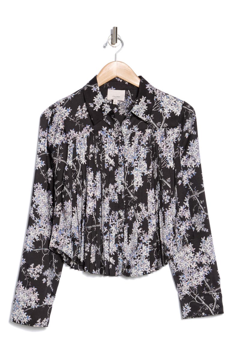 Cinq à Sept Jamie Button-Up Shirt, Alternate, color, 