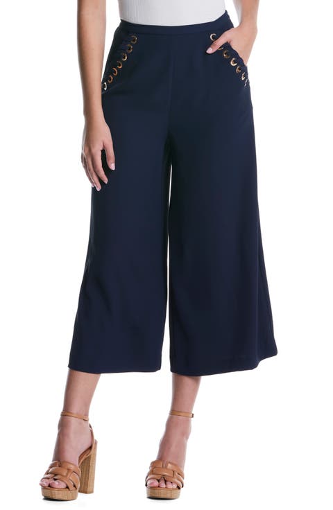 Grommet Lacing Culottes