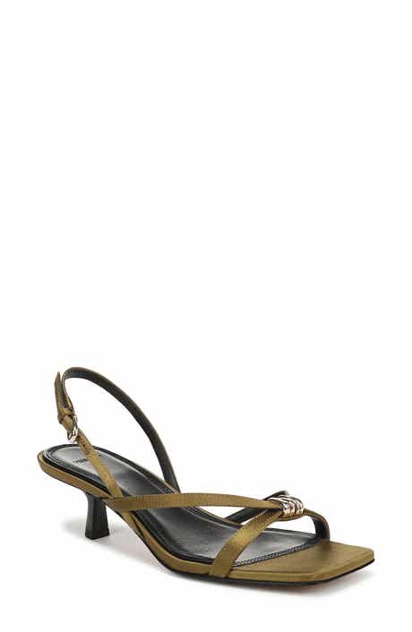 Vince Tali Slingback Kitten Heel Sandal
