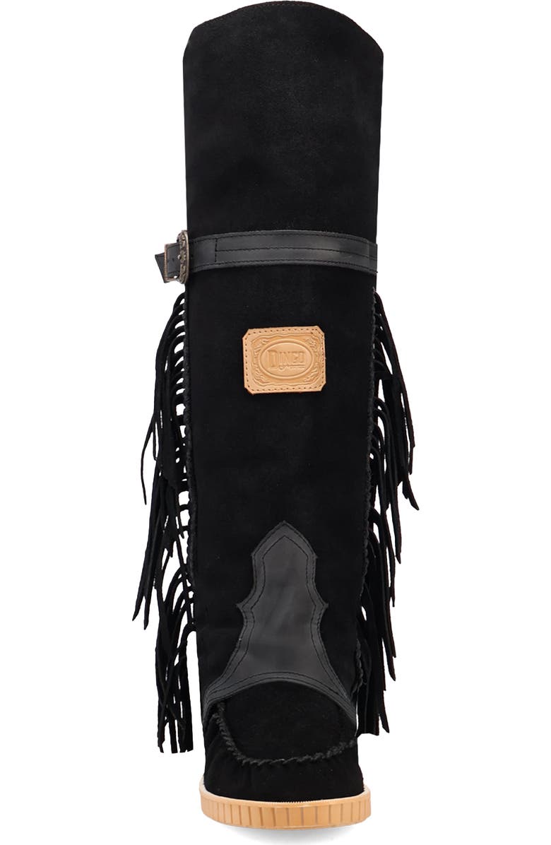 Dingo Fringe Moc Toe Boot, Alternate, color,