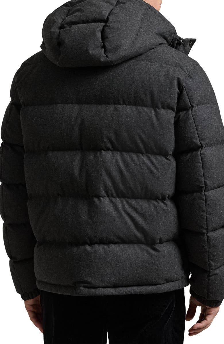 Polo Ralph Lauren Decker Water Repellent Wool Blend 750 Fill Power Down Hooded Puffer Jacket, Alternate, color,