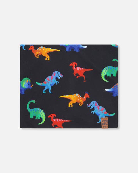 Stretch Jersey Dinosaur Print Neck Tube (Baby)