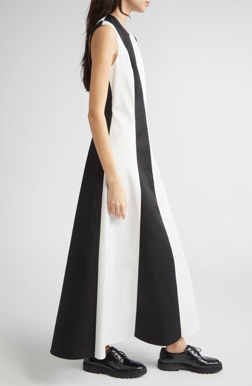 Partow Avenue Colorblock Sleeveless Maxi Dress