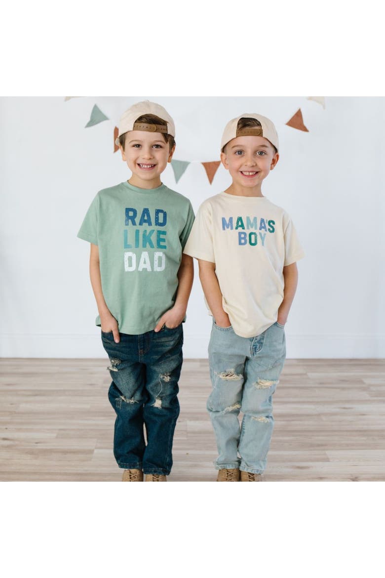 Rad Like Dad Short Sleeve T-Shirt, Alternate, color, Sage