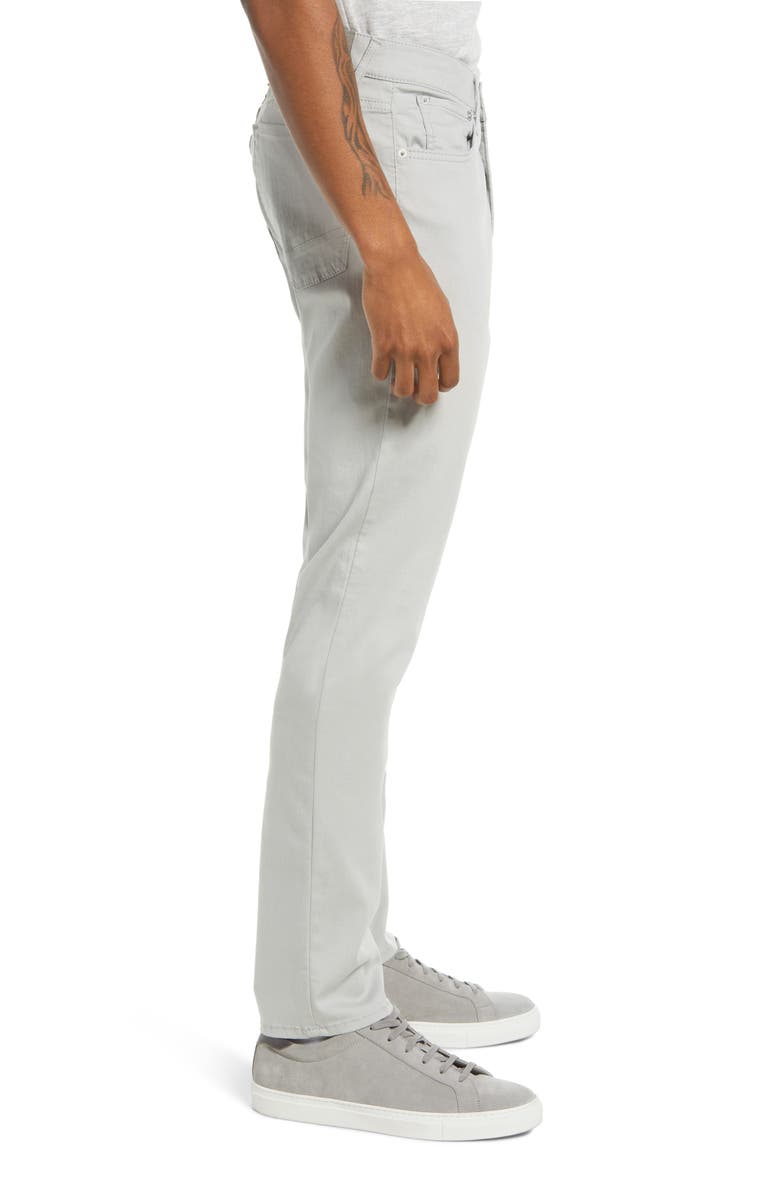 Brax Men's Chuck Slim Fit Five Pocket Pants, Alternate, color, Silver