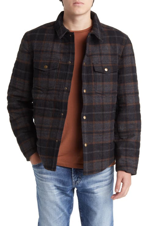 Theo Wool Blend Shirt Jacket