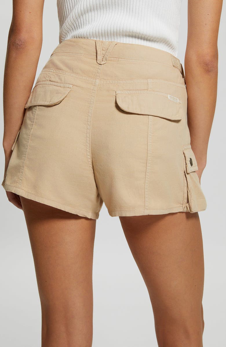 GUESS Amara Cargo Shorts, Alternate, color, 