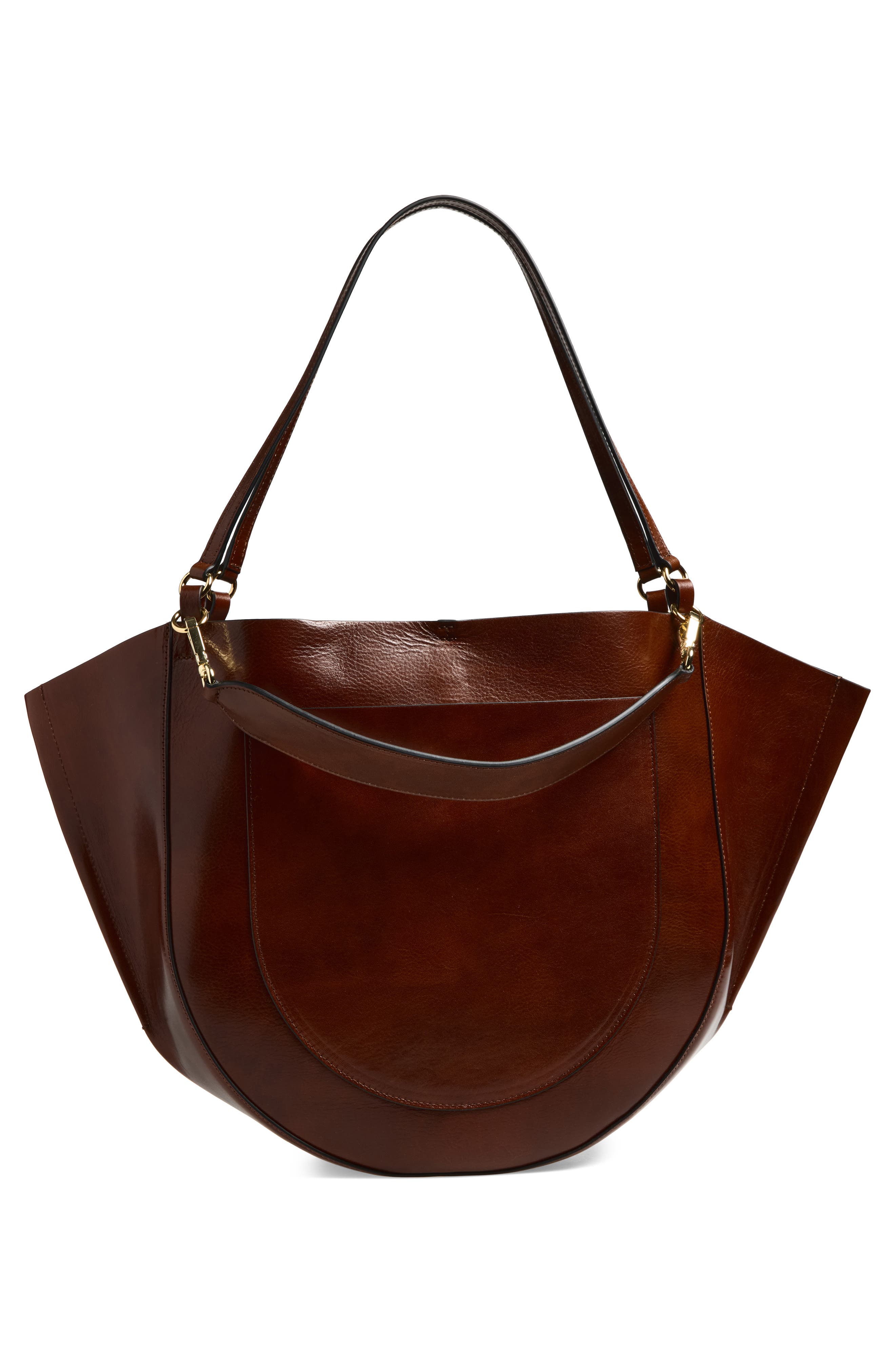 Wandler Hortensia Tote Bag, Alternate, color, Palissander Glaze 1775