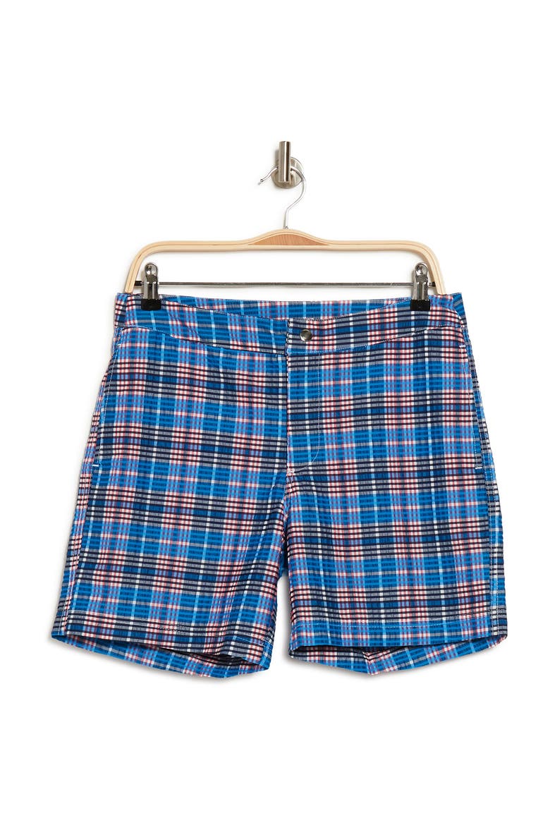 Print Swim Trunks, Main, color, OCEAN