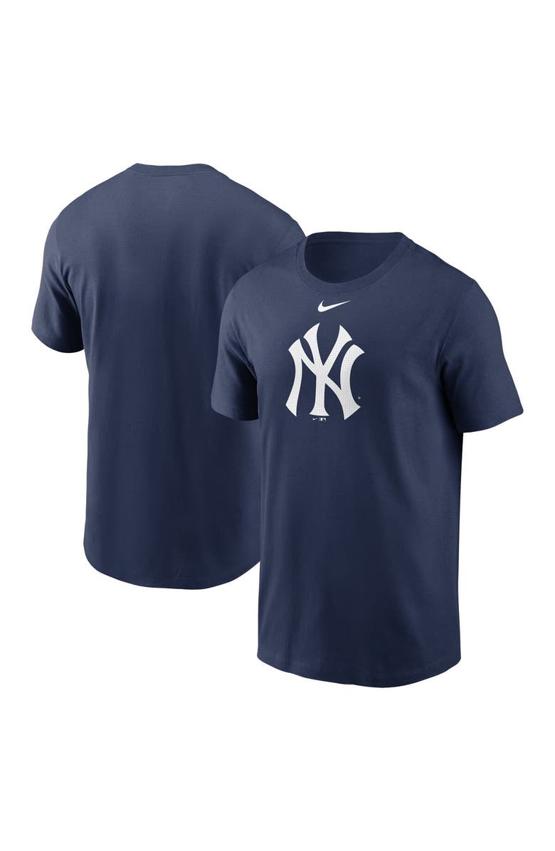 Nike Men's Nike Navy New York Yankees Fuse Logo T-Shirt, Main, color, Navy