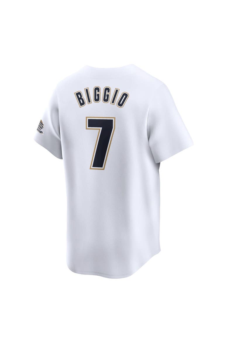 Men's Nike Craig Biggio White Houston Astros Throwback Cooperstown Collection Limited Jersey, Alternate, color, White