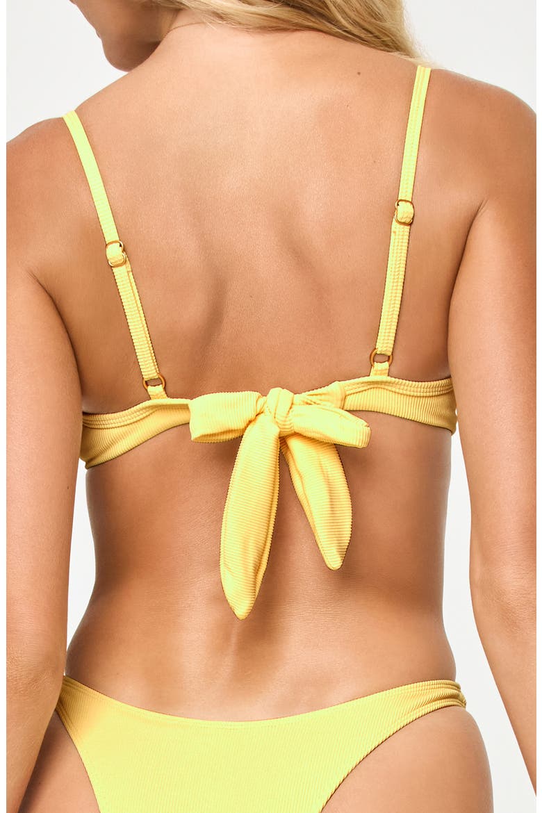 Hunter Underwire Bikini Top, Alternate, color, DAISY