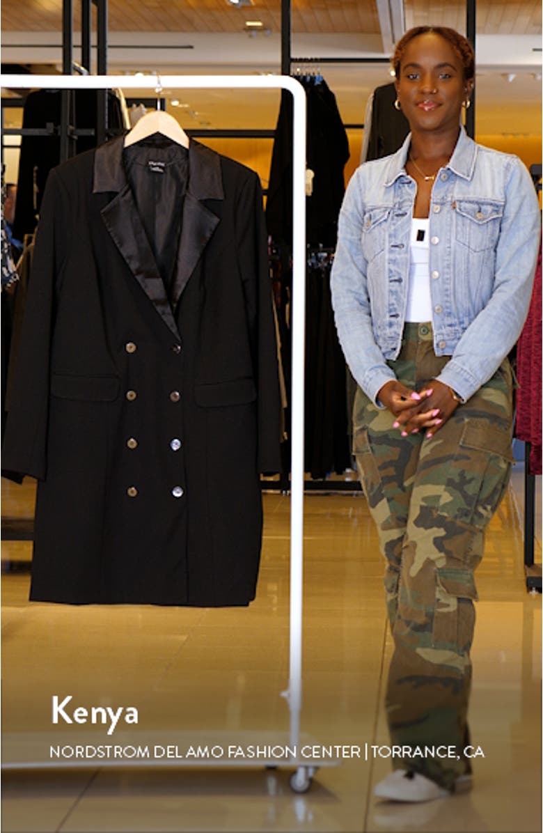 Long Sleeve Tuxedo Dress, sales video thumbnail