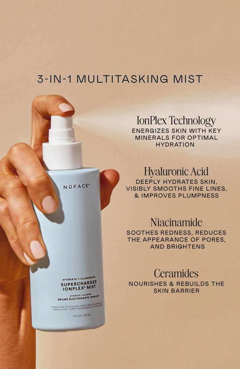 NuFACE<sup>®</sup> IonPlex Facial Mist with Niacinamide and Ceramides, Alternate, color, 