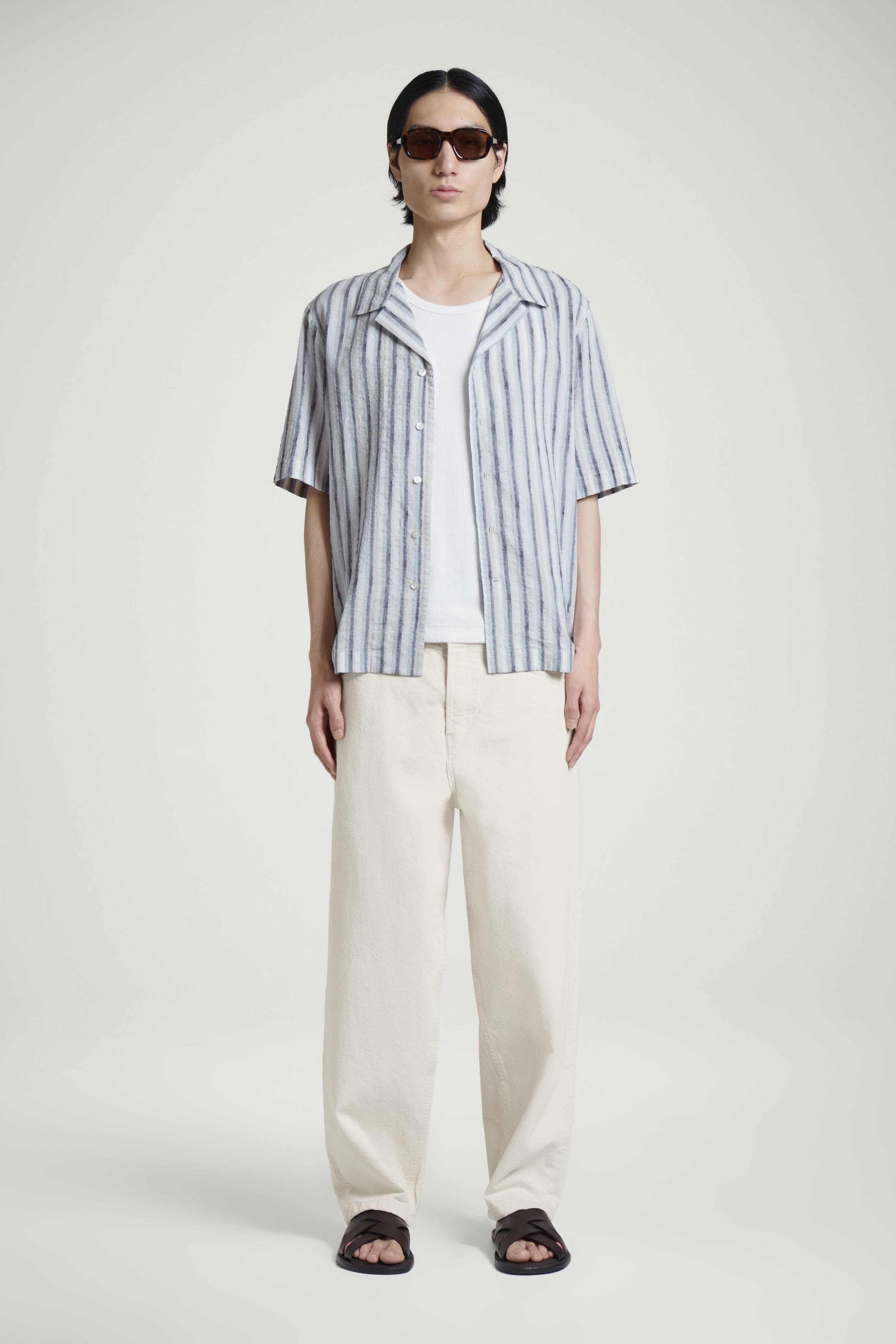 Striped Resort Shirt - image 2