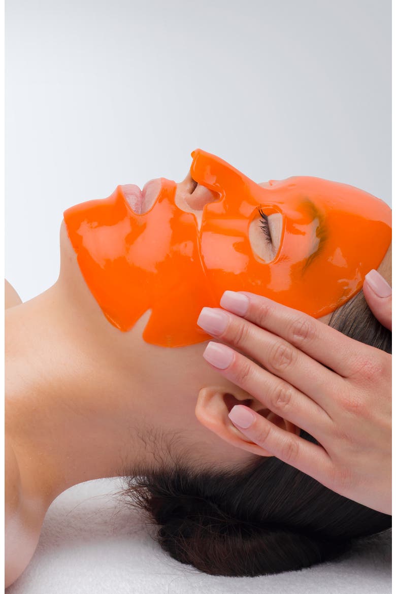 Hyaluronic Resilience Collagen Masque 8 pack, Alternate, color, Orange