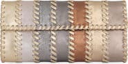 Rebecca Minkoff Whipstitch Patchwork Leather Clutch