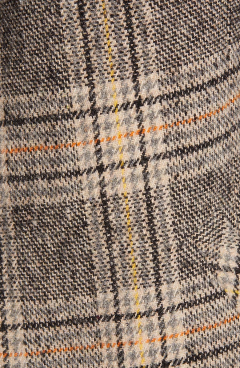 Maralyn & Me Plaid Button Front Coat, Alternate, color,