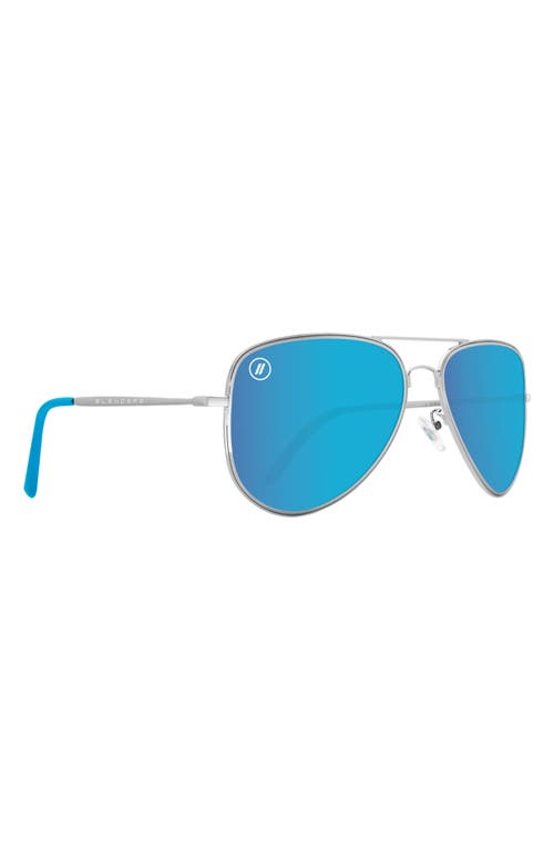 Blenders Eyewear 58mm A Series Polarized Aviator Sunglasses