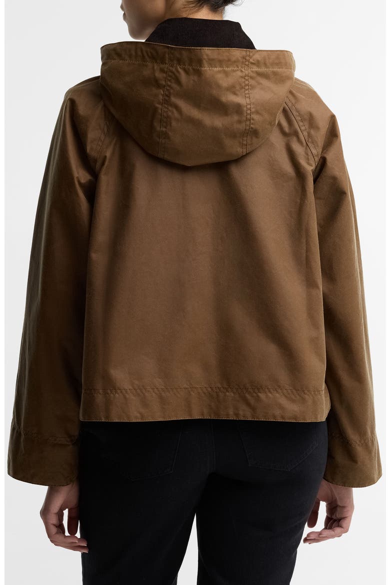 Adina Waxed Cotton Jacket, Alternate, color, TAN/ SHADOW CLASSIC