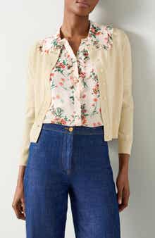 LK Bennett Connie Merino Wool Cardigan