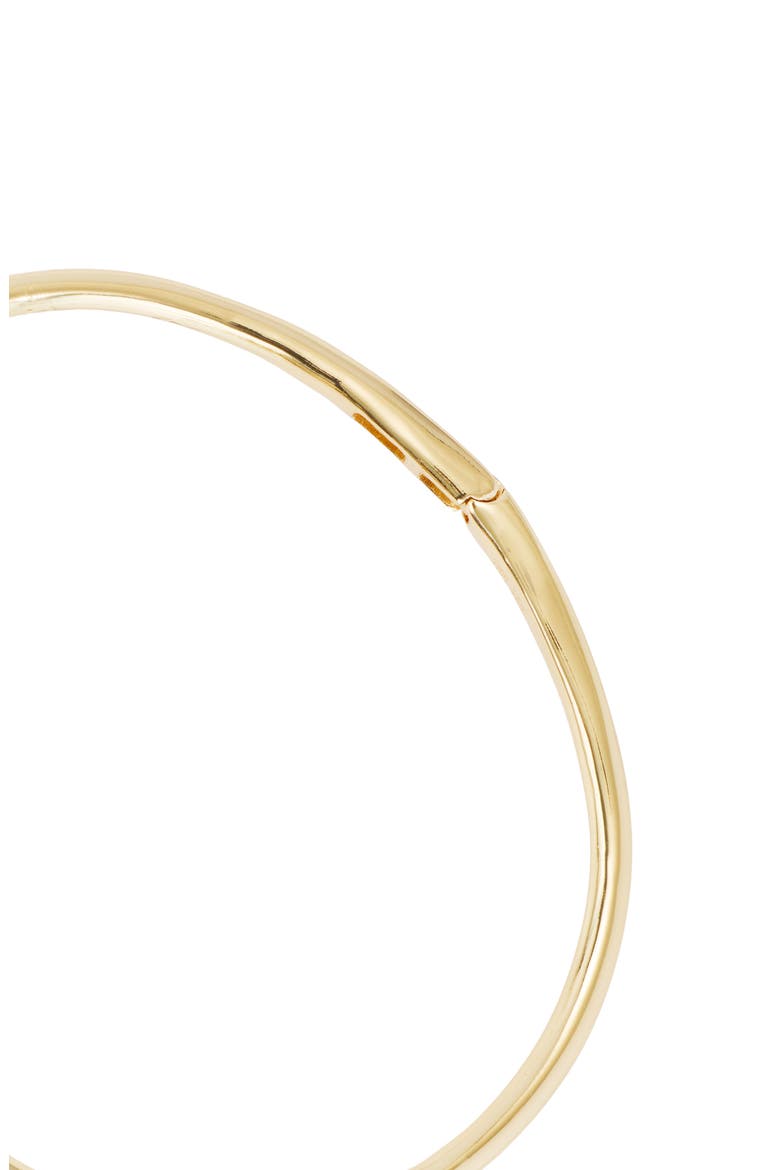 Sculpted Bypass Bangle, Alternate, color, GOLD