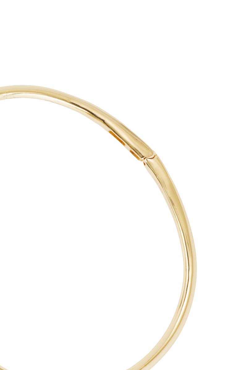 ATHRA LUXE Sculpted Bypass Bangle, Alternate, color, Gold