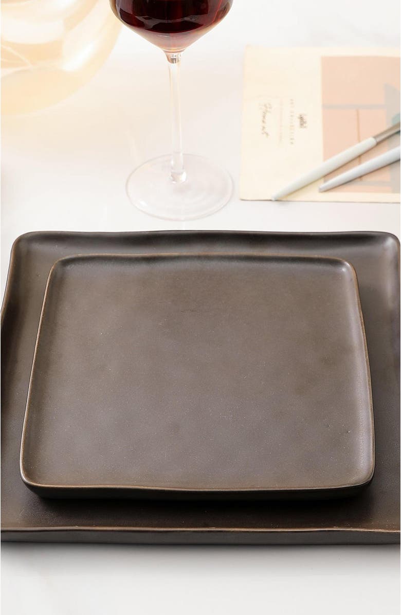 Stone Lain Jonny Stoneware 12-Piece Dinnerware Set, Alternate, color, 