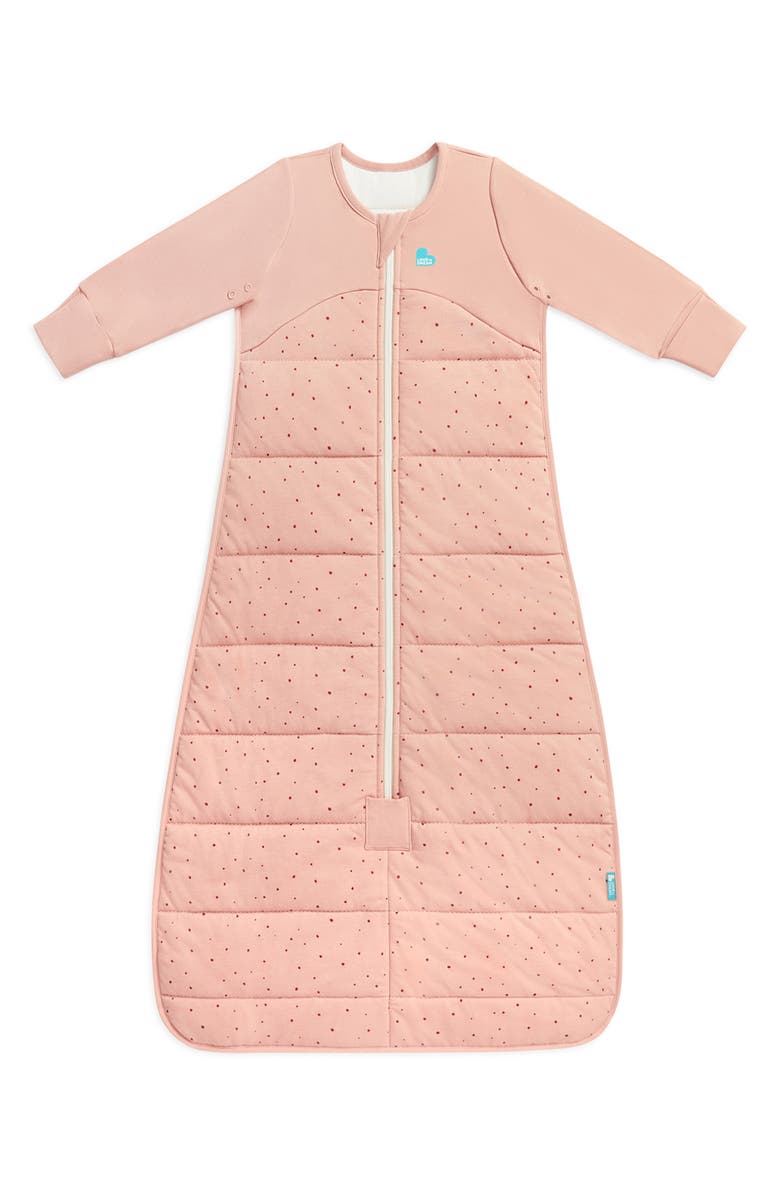 LOVE TO DREAM Long Sleeve 2.5 TOG Quilted Warm Sleep Bag, Main, color, Rose