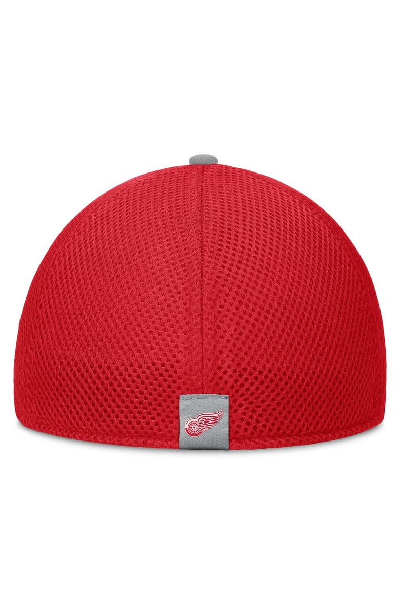 FANATICS Men
s Fanatics Red Detroit Red Wings Fundamentals Span Flex Hat, Alternate, color, Red