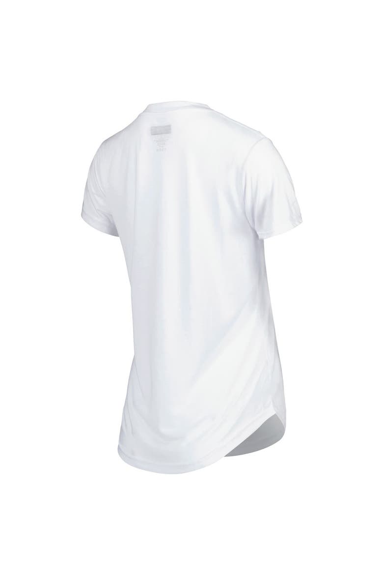 Women's Concepts Sport White/Charcoal New York Giants Sonata T-Shirt & Leggings Sleep Set, Alternate, color, White