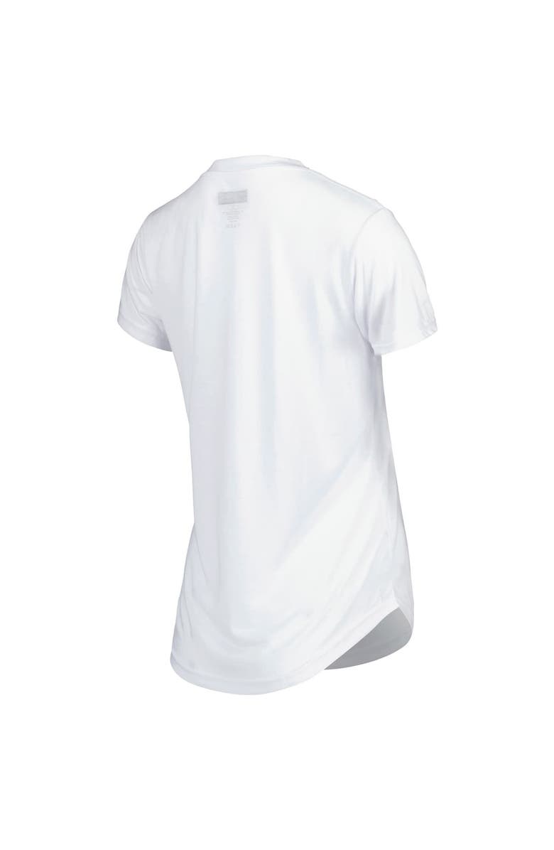 CONCEPTS SPORT Women's Concepts Sport White/Charcoal New York Giants Sonata T-Shirt & Leggings Sleep Set, Alternate, color, White