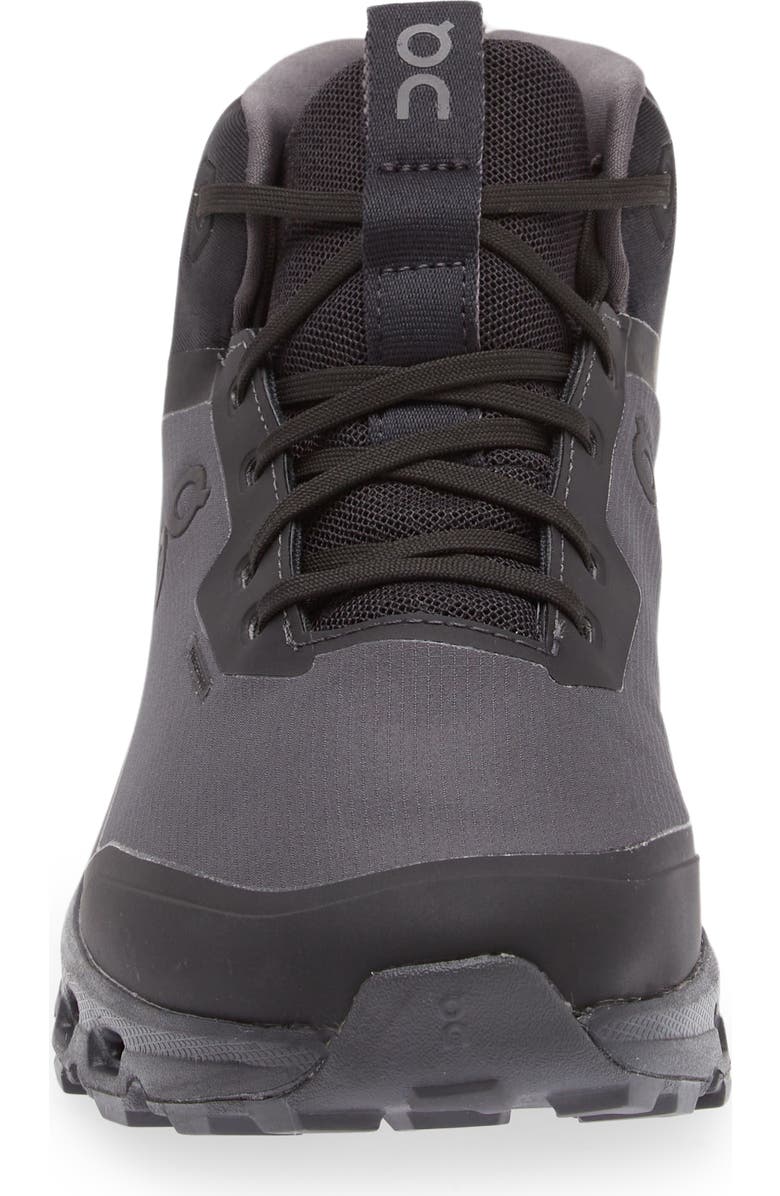 On Cloudroam Waterproof Trail Running Shoe, Alternate, color, Black/ Eclipse