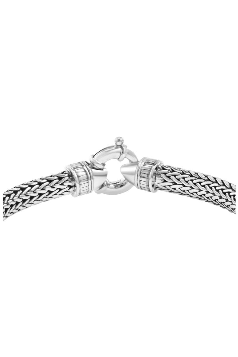 Men's Sterling Silver Lapis Lazuli & Sapphire Bracelet, Alternate, color, BLUE