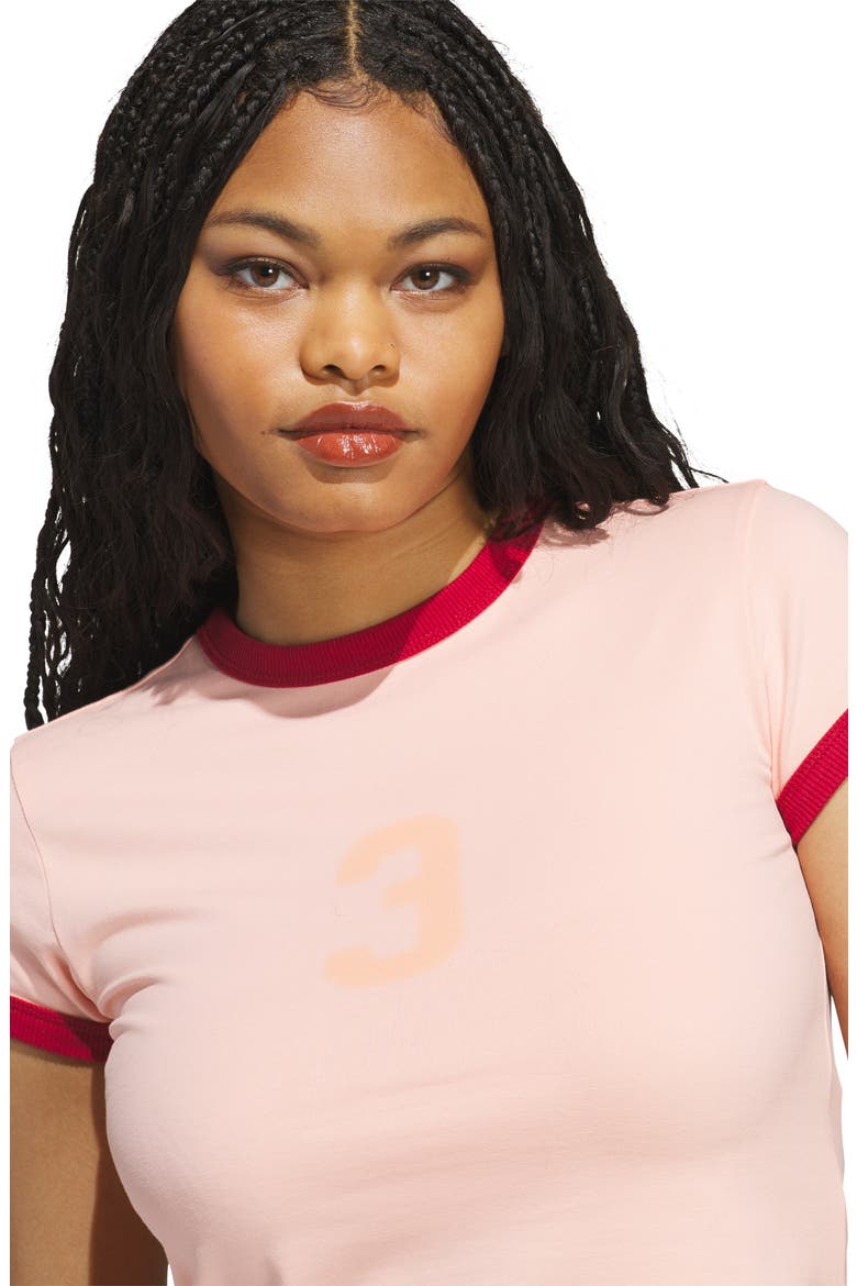 Graphic Baby Ringer Tee, Alternate, color, GLOW PINK