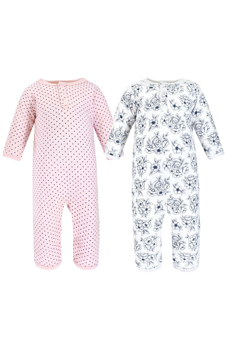 Premium Quilted Coveralls, Main, color, Blue Toile