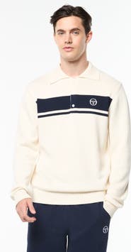 Sergio Tacchini Damarindo Long Sleeve Knit Polo