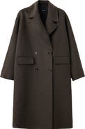 MANGO Picarol Wool Blend Coat