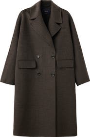 MANGO Picarol Wool Blend Coat