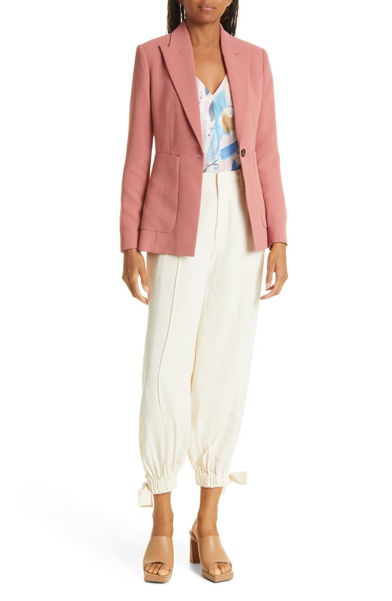 Ted Baker London Madolyn Tailored Tie Cuff Joggers, Alternate, color,