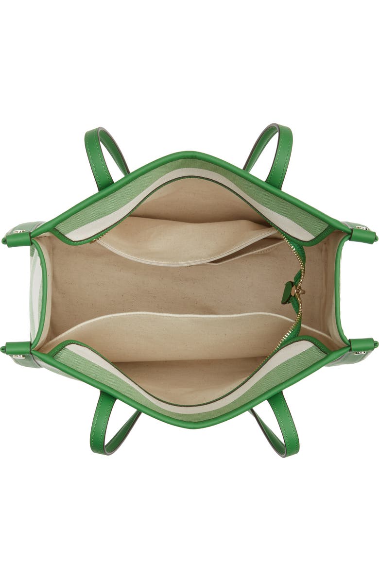 Kate Spade New York market cabana medium canvas tote bag, Alternate, color,