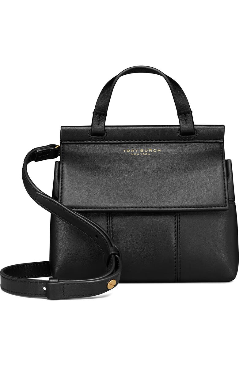 Tory Burch Block T Mini Satchel, Main, color,