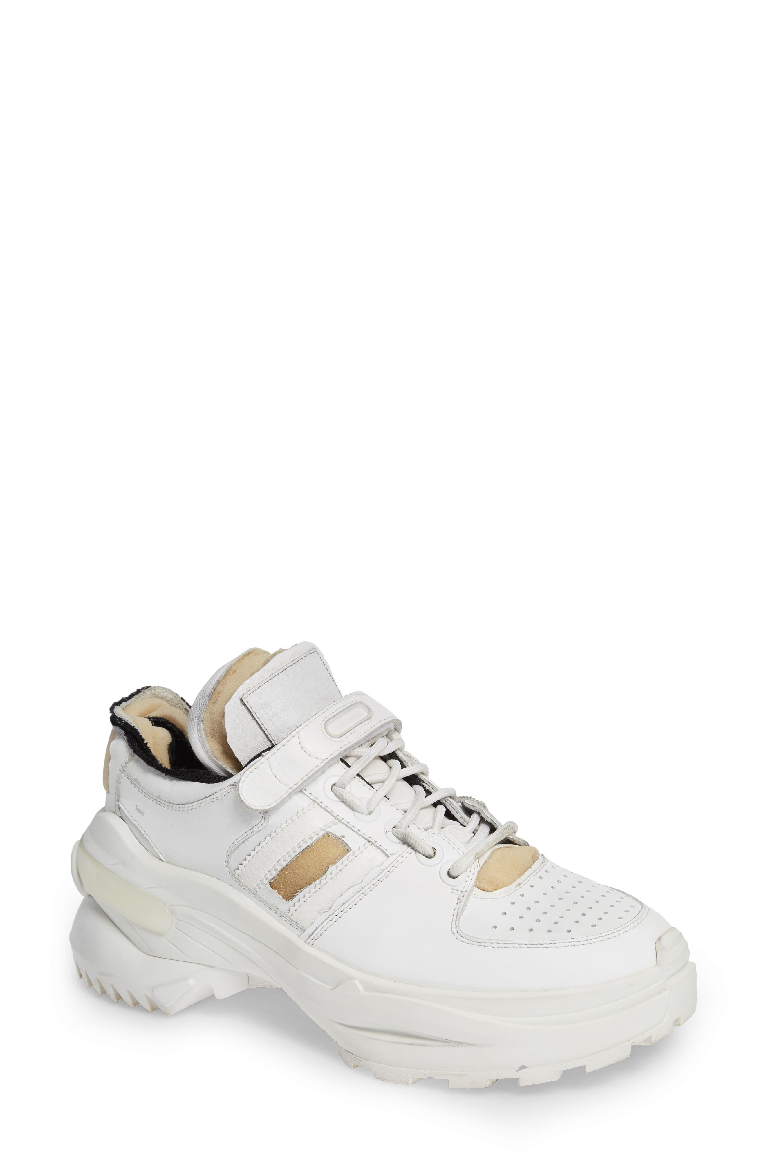 Maison Margiela Retro Fit Destroyed Sneaker, Main, color, 