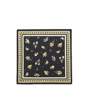 Fable England Nouveau Floral Small Square Scarf