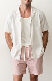 Marine Layer Embroidered Camp Shirt