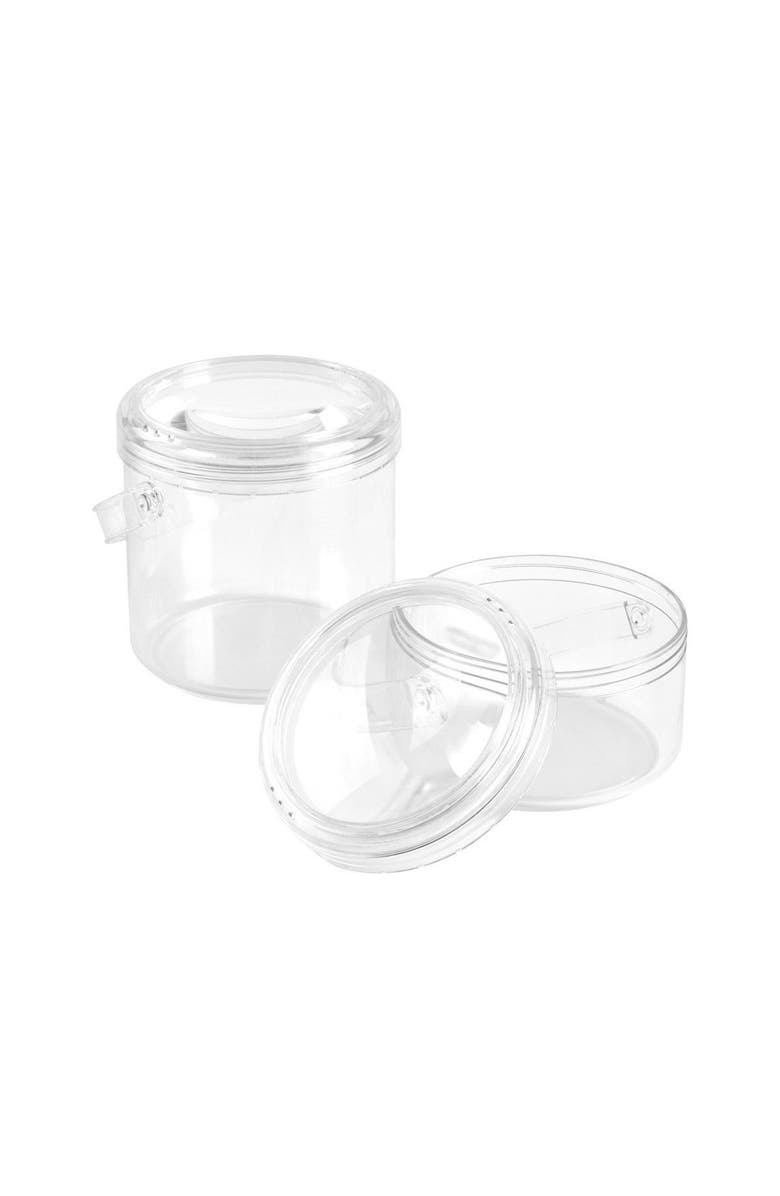 Kaplan Early Learning Company Carry and Discover Magnification Containers - Set of 2, Alternate, color, Clear