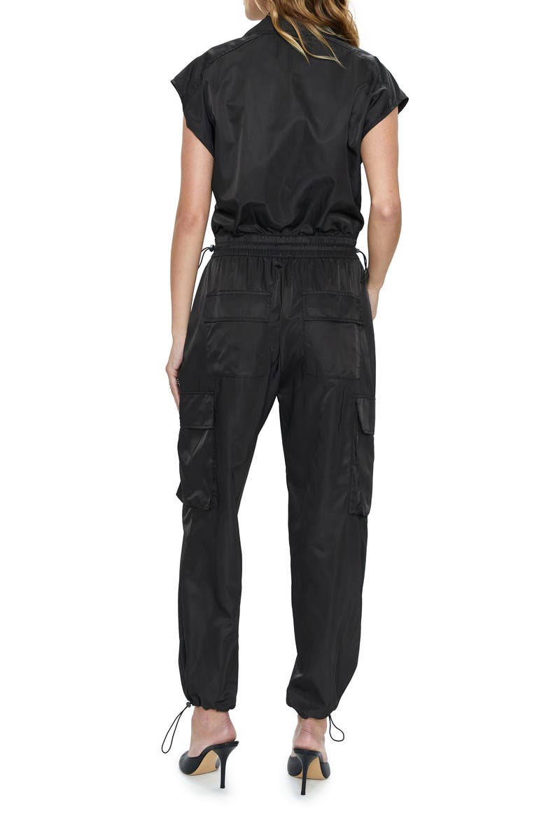 Pistola Jade Smocked Waist Utility Jumpsuit, Alternate, color,