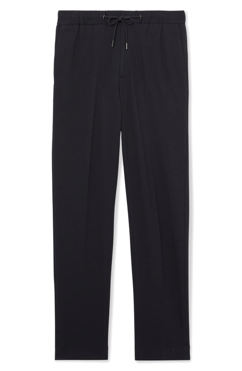 Reiss Gerrard Drawstring Pants, Alternate, color, Navy