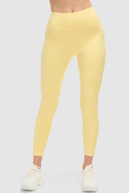 Peloton Cadent High Rise Pocket Legging 25" In Pale Banana